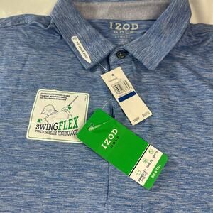 IZOD Golf with stretch XLT NWT in Nautical Blue With Swing Flex